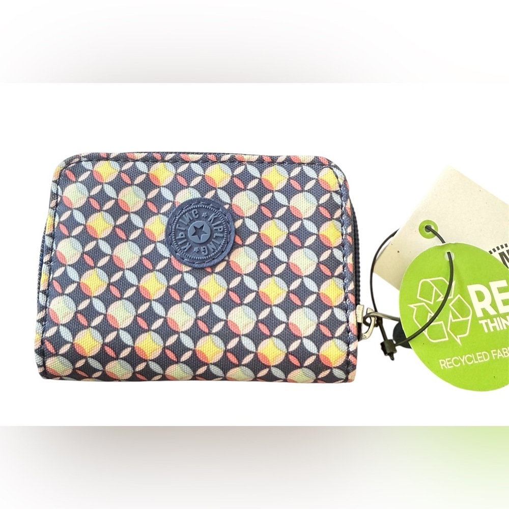 Kipling Tops Mini Wallet Zip Snap Card Case